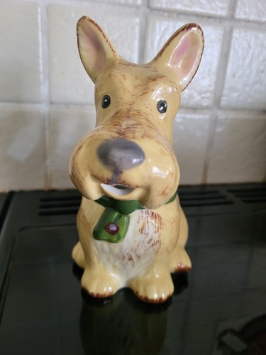 Westie dog milk jug with - milk,