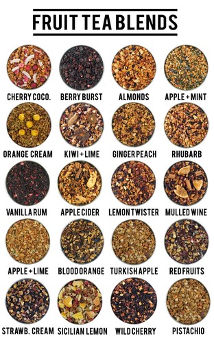 Fruit tea blends - fruit,