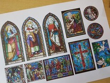 Stained glass church windows - glass,