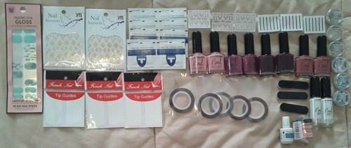 Colors nail art - a,
