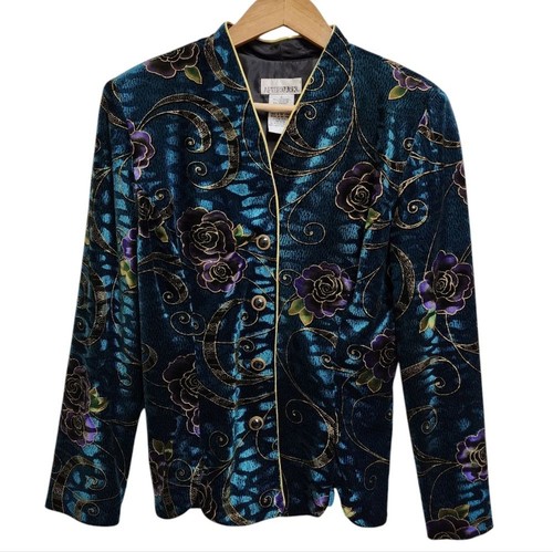 After dark velvet blazer - velvet,