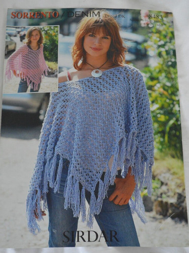Knitting pattern poncho - , in