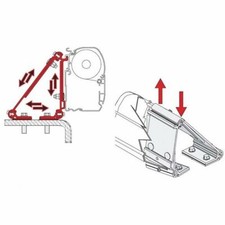 Fiamma F45 Multi 80 Awning Roof Fixing Bracket Motorhome 98655-011