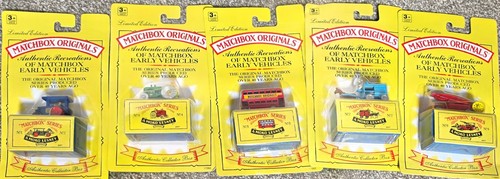 Vintage matchbox originals - vintage,