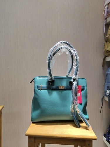 Elegant teal handbag - elegant,
