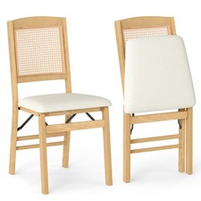 COSTWAY Wooden Folding Chairs