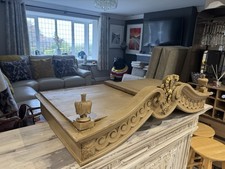 Antique French Bed Crown