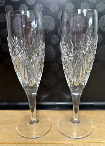Pair edinburgh cut crystal - pair,