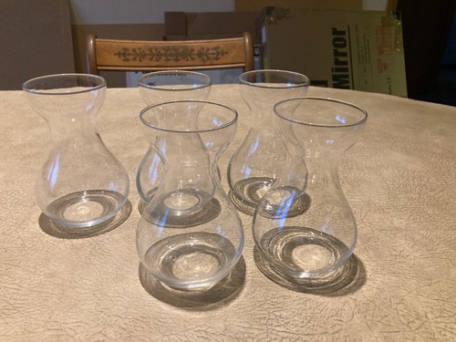 Small vase job lot glass - small,