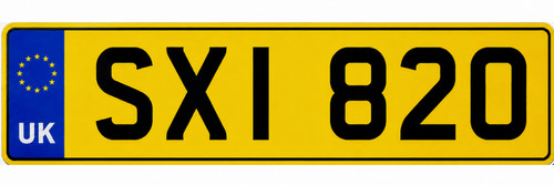 Sxi 820 private registration - 820,