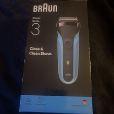 Braun Series 3 ProSkin 310s Wet & Dry Electric Shaver - Black/Blue