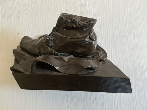 Sculpture boot and - sculpture, of