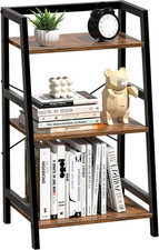 3-Tier Bookshelf, Ladder Shelf