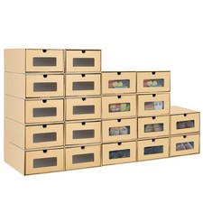 Cardboard Shoe Boxes Stackable