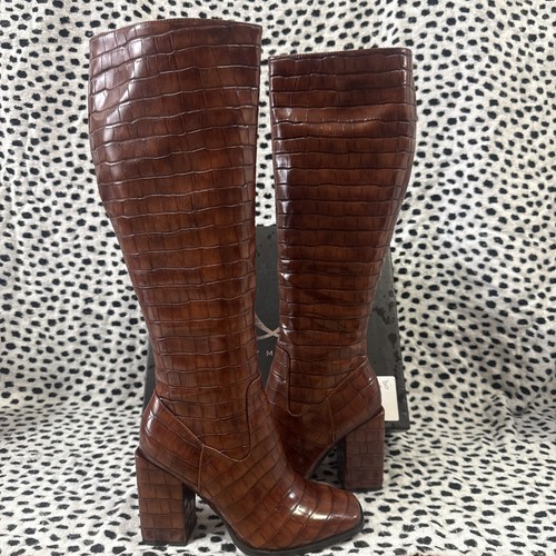 Moda pelle brown crocodile - in,