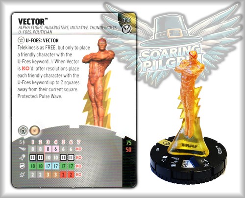 Marvel heroclix vector 052 - vector,