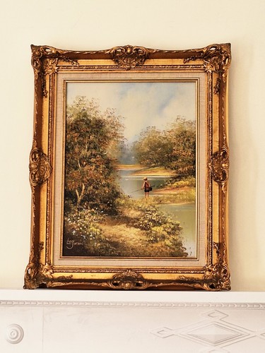 Oil canvas british - oil,