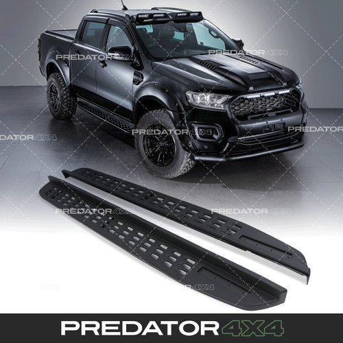 Fixed side steps raptor style - side,