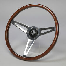 Wood steering wheel sport