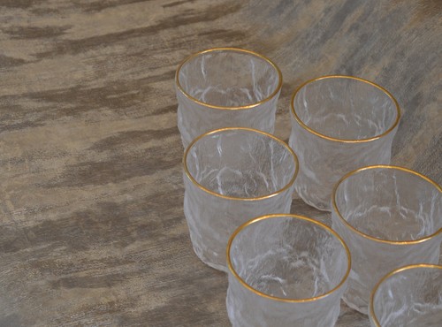 Set frosted textured - set, 6