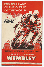 Programme 1953 SPEEDWAY