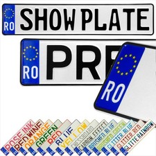 RO euro Romania Pressed Metal