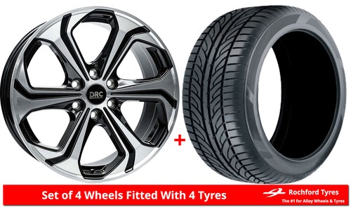 Alloy wheels tyres drc - wheels, 18"