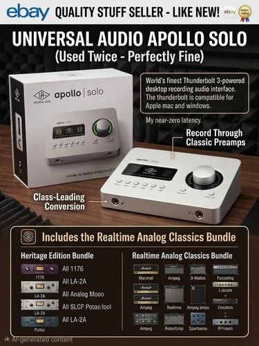 Universal audio apollo solo - universal,