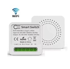 Mini Wifi Smart Wireless Switch For Alexa / Google Home Assistant