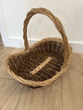 Vintage Basket Woven Wicker