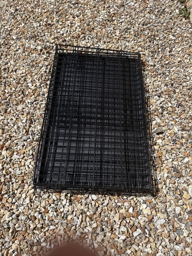 Large folding dog crate - large,