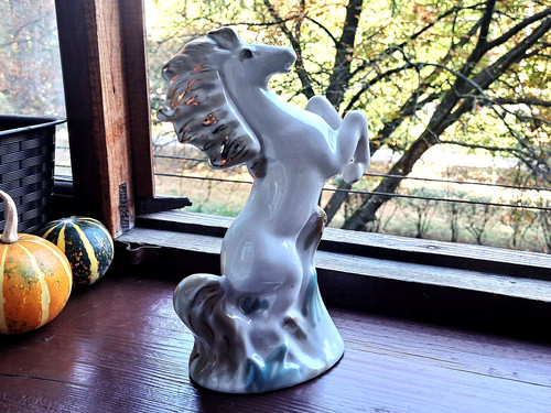 Rare porcelain horse - rare, figurine