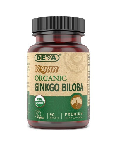 Deva vegan ginkgo biloba usda - vegan,