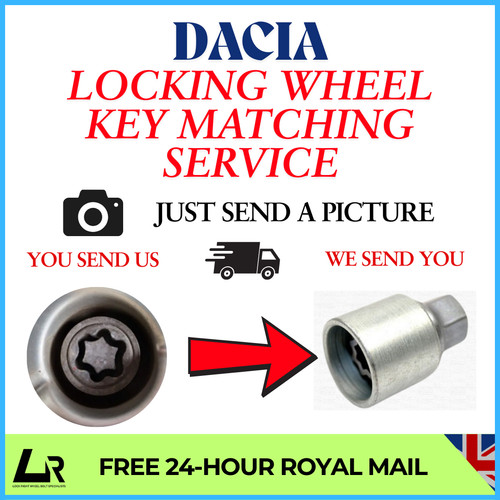 Dacia locking wheel nut key - locking,