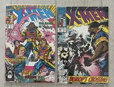 Uncanny X-Men Marvel Comics Issues 282 283 1st Appearance Forge Storm Beast 1990