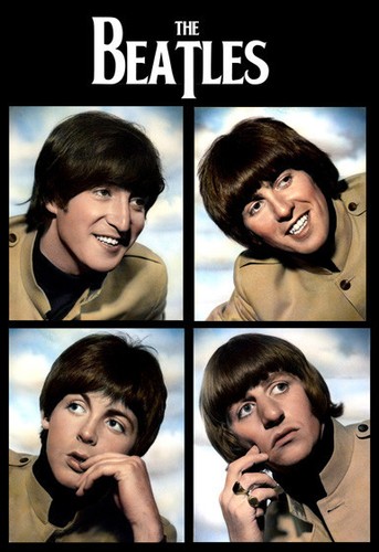 The beatles photo - beatles, print
