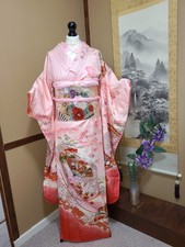 Vintage Japanese Kimono Pink