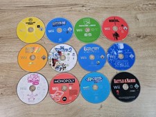 12x Nintendo Wii Games Disc Only Job Lot Rayman Star Wars Red Steel Ben 10