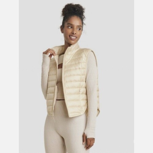 Women quilted puffer vest - women's,