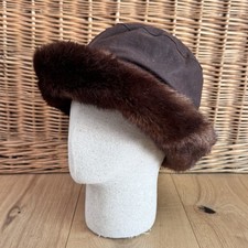 Vintage Olney Cloche Hat Waxed