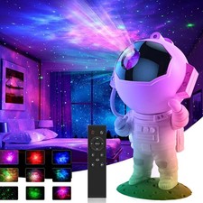 Astronaut Star Space Projector Galaxy Night Light - Starry Nebula Ceiling Lamp