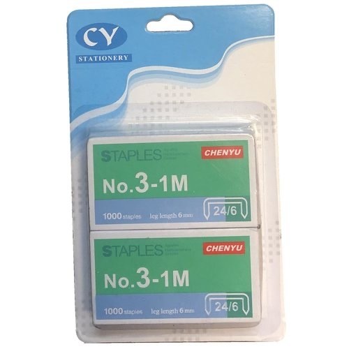 1000pc pack 6mm staples - 1000pc,