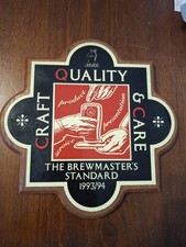 Enamel Pub Sign Brewmasters Standard 1993/94