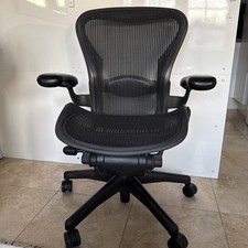 Herman Miller Aeron Chair Size B - Brand New Seat + Brand New Lumbar Support
