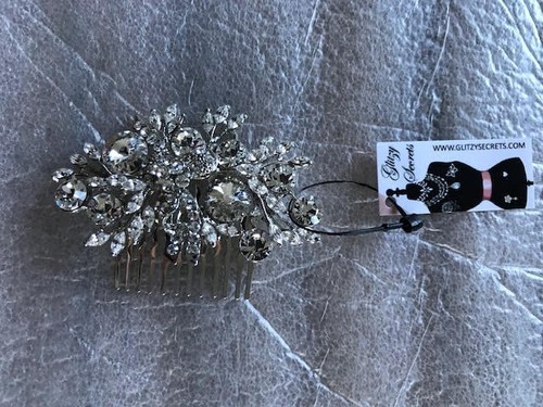 Glitzy secrets diamonte hair - ,