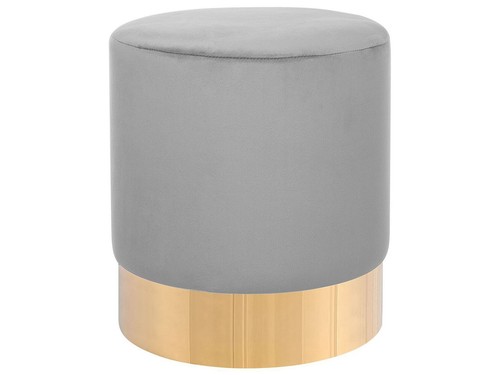 Pouffe sophia light grey - pouffe,
