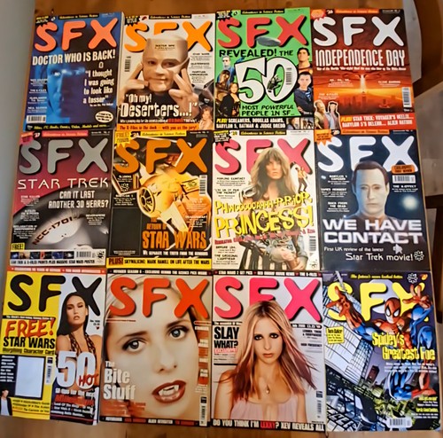 Sfx magazine job - lot, issues
