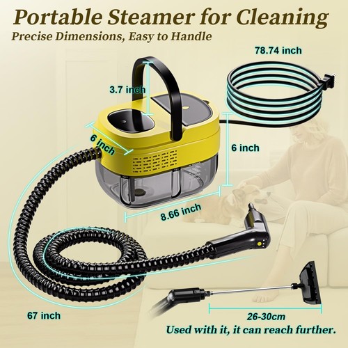 Steam cleaner second - cleaner,, rapid