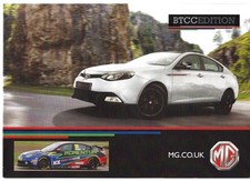 MG MG6 GT BTCC Edition Limited Edition 2012-2013 UK Market Sales Brochure