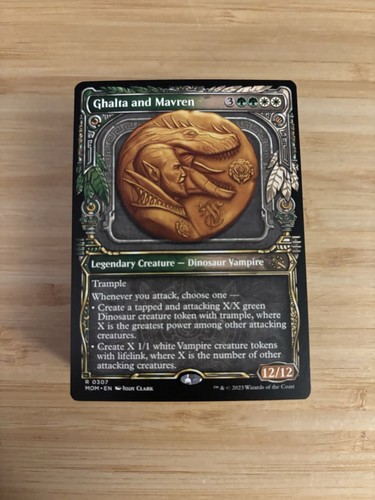 Mtg double ghalta green - double, &